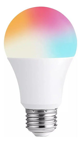 Lampara Led Bulbo Smart Wifi Rgb E27 Benac Multicolor