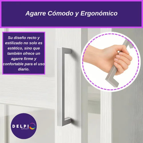 Manija Tirador Para Mueble 128mm Acero I