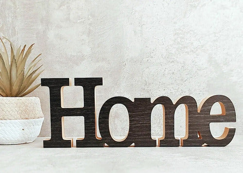 Palabra Decorativa Kov Design Home Negro Home Paraíso