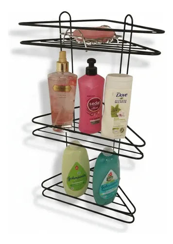 Esquinero Organizador Repisa Triple Baño