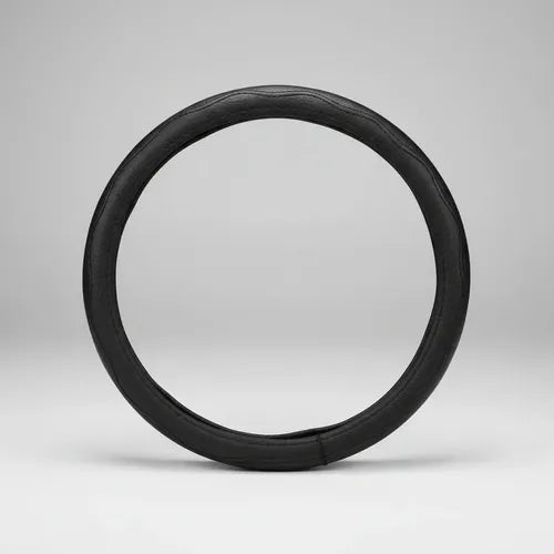Cubre Volante Negro Premium Cuero Para Auto 37 / 39cm
