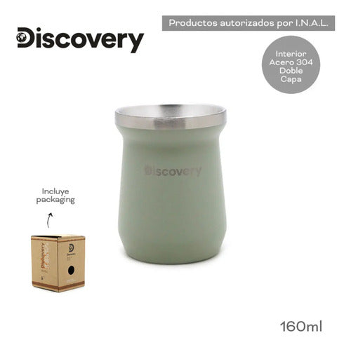 Kit Matero Discovery Mate 160 Ml + Termo 1.3 Ml Acero
