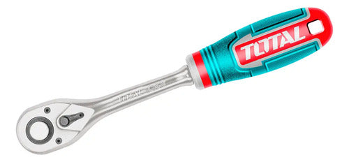 Llave Chicharra Cuadrante 1/2 Pulgadas Total Turquesa