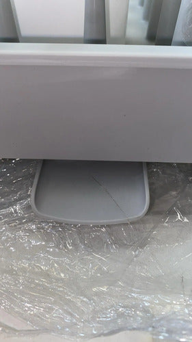 Escurridor De Platos Expandible Drenaje Rajado Gris