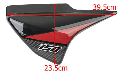 Cacha Lateral Motomel Cg150 S2 Tubular X Unidad Oem, Color