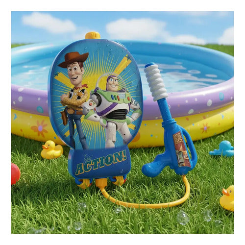 Pistola de Agua con Mochila Toy Story Ditoys Azul · 16753 · foto 02