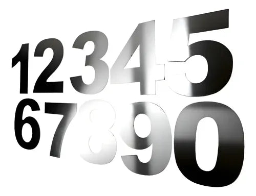 Numero Domiciliario +symple Arial 15cm A 7