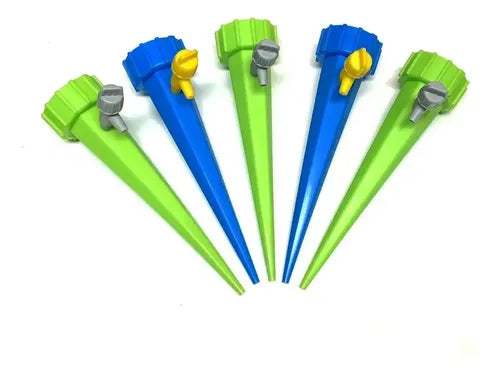 10 X Estaca Riego Automático Goteo Botella Ajustable