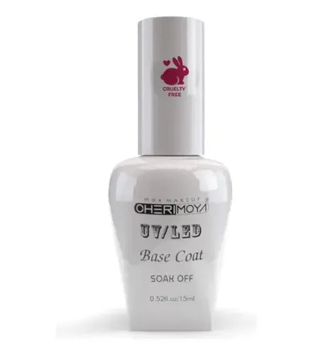 Base Coat Esmalte Semipermanente Cherimoya Uv/led Transparente 15ml Blanco · 3771 · foto 01
