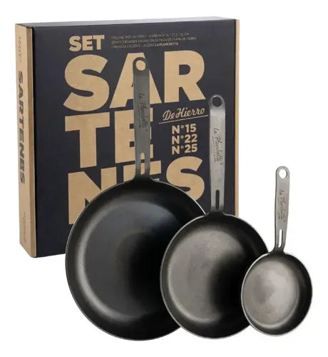 Set De Sartenes - La Planchetta Gris Oscuro · 15876 · foto 01