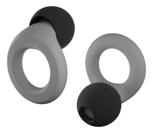 Clog Earplugs Tapones De Oídos Noise Reduction Color Gris