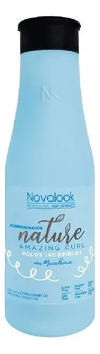 Acondicionador Novalook Macamia 375ml Cabellos Con Rulos