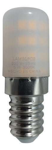 Lámpara Heladeras Perfume Led 3w Luz Calida E14 300lm Color De La Luz Blanco Cálido
