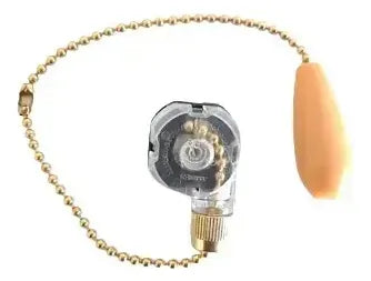 Llave Interruptor Cadena Ventilador De Techo 3 Velocidades