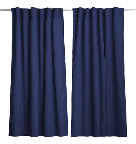 Cortinas Blackout Textil Living 130x210 Bordó