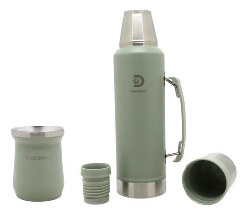 Kit Matero Discovery Mate 160 Ml + Termo 1.3 Ml Acero