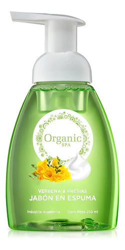 Jabón Líquido en Espuma X250ml Verbena Fresias Organic Spa · 17414 · foto 02