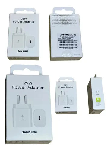 Cargador para Samsung 25W Carga Rápida USB-C A06 A56 Blanco · 11189 · foto 04