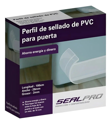 Burlete Pvc Sealpro Sp240 Blanco 1u