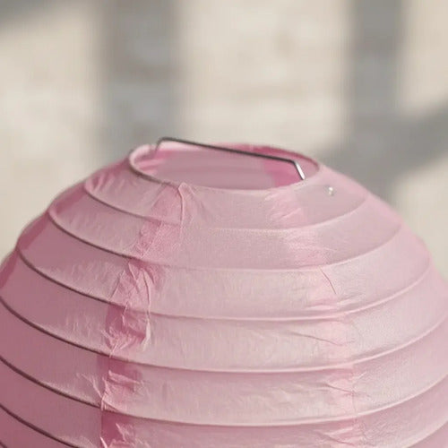 Farol China Papel 14cm Pack De 5 Unidades Vario Colores Deco Rosa Liso