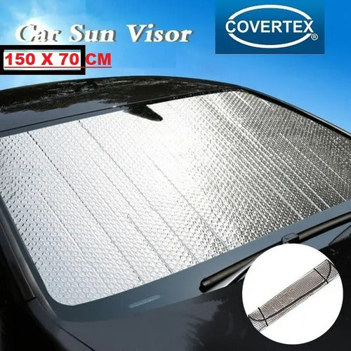 Cortina Parasol Refractivo Auto,camioneta Reforzado 150x70