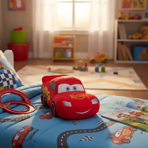 Peluche Rayo McQueen de Cars 25cm Rojo Plush Dream · 16807 · foto 05