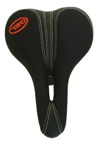 Asiento para Bici Fire Bird con Gel Antiprostático Reforzado Negro y Gris · 16828 · foto 02