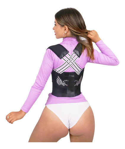 Chaleco Corrector Moda King Reductor 1u Negro Xl