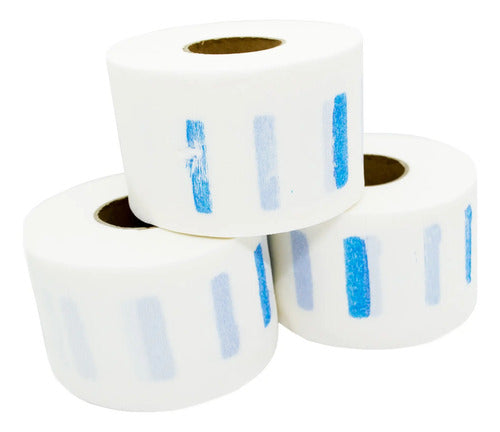 Unixcen Papel Para Cuello Pack X5 Rollos Peluquería Barbería