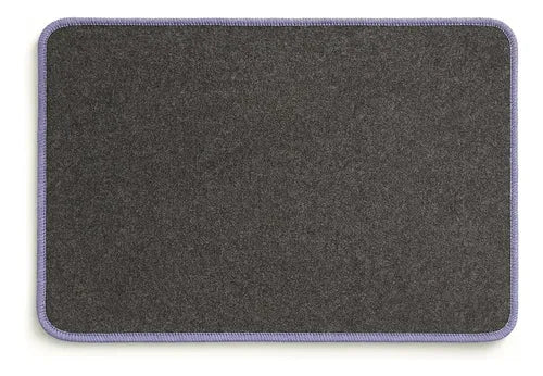 Alfombra De Entrada Base Goma Antidesliz 30 Cm 50 Rojo