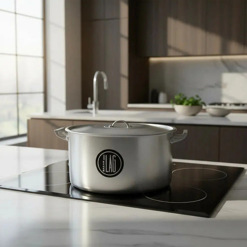 Cacerola De Aluminio N 24 5,9l Lag/tresso/dye