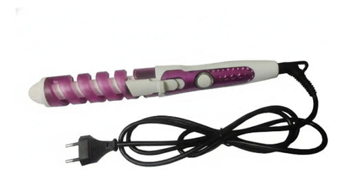 Buclera Rizador De Pelo Ondas Perfectas Espiral Ceramica