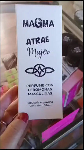 Perfume Atrae Mujer Magma Feromonas 30ml