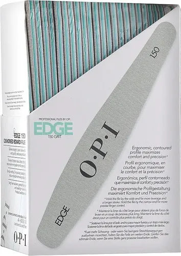 Opi Edge File Plana Gris Liso