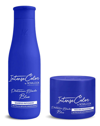 Kit Matizador Azul Novalook Shampoo 375ml y Máscara 250ml · 17507 · foto 01