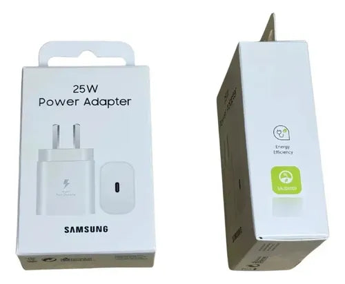 Cargador para Samsung 25W Carga Rápida USB-C A06 A56 Blanco · 11189 · foto 02