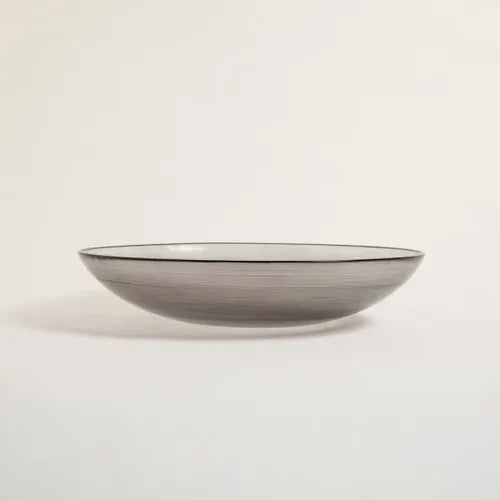 Bowl De Cocina De Vidrio Ares 1700 Ml De 30cm Esfumado