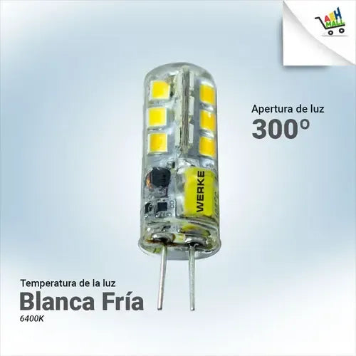 Lámparas LED G4 2 W 12 V Luz Fría Pack de 4 · 15912 · foto 03