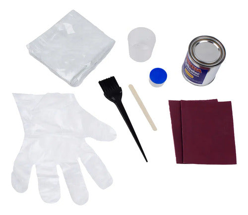 Kit de Reparación Hunter con Fibra de Vidrio y Resina 250 cm³ · 16064 · foto 03