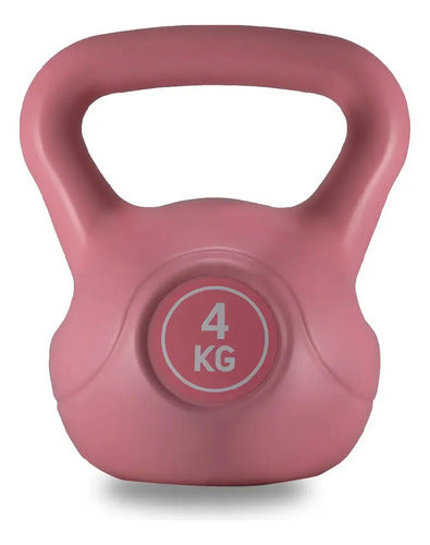 Pesa Rusa Kettlebell de Hierro 4 kg Fucsia · 16935 · foto 01