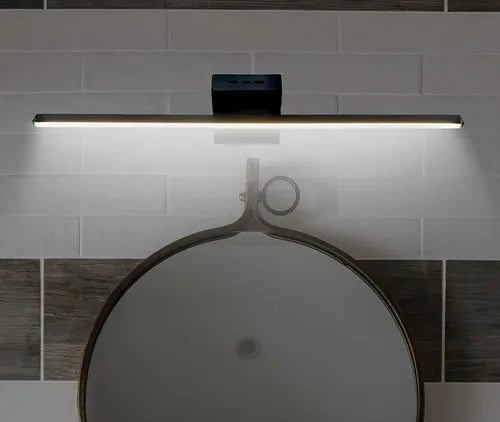 Aplique Lineal Iluminacion Indirecta 50cm Gris Luz Calida Gris