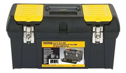 Refabricado Caja Herramientas Stanley St19013 Negra Tapa Rot