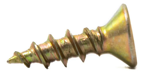 Tornillo Fix 3.5x15 100 Unid Para Madera No Se Par
