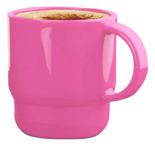 Tazas Plasticas Milano Aptas Microondas Marca Tupperware