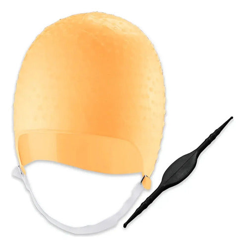 Gorro Siliconado Dompel + Aguja Peluquería Reflejos Blanco · 17270 · foto 10