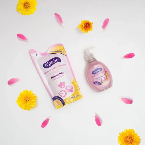 Repuesto Jabón Líquido Flower Mix Dp 300ml Algabo