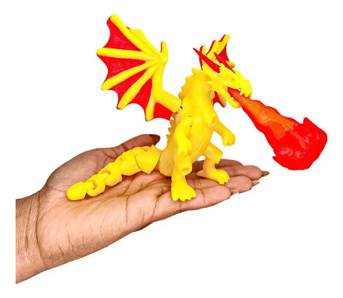 Figura Articulada 3D Meme Brainrot Canneloni Dragoni 15cm · 16839 · foto 04