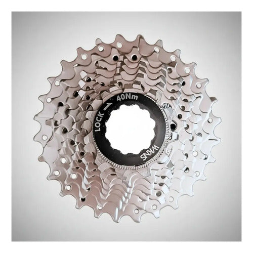 Piñón de Bicicleta Ruta WKNS 9V 11-25 Compatible con Shimano Gris · 16730 · foto 01