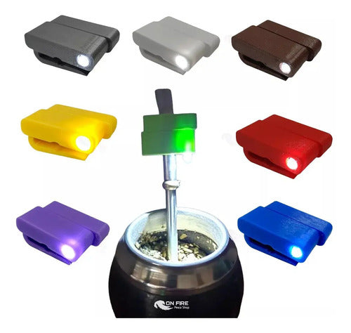 Pack X10 Unidades Luz Mate Para Bombilla Incluyen Pilas
