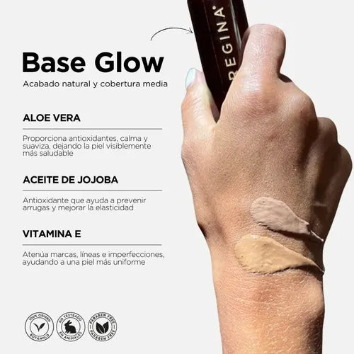 Base Maquillaje Regina Glow Natural 30ml